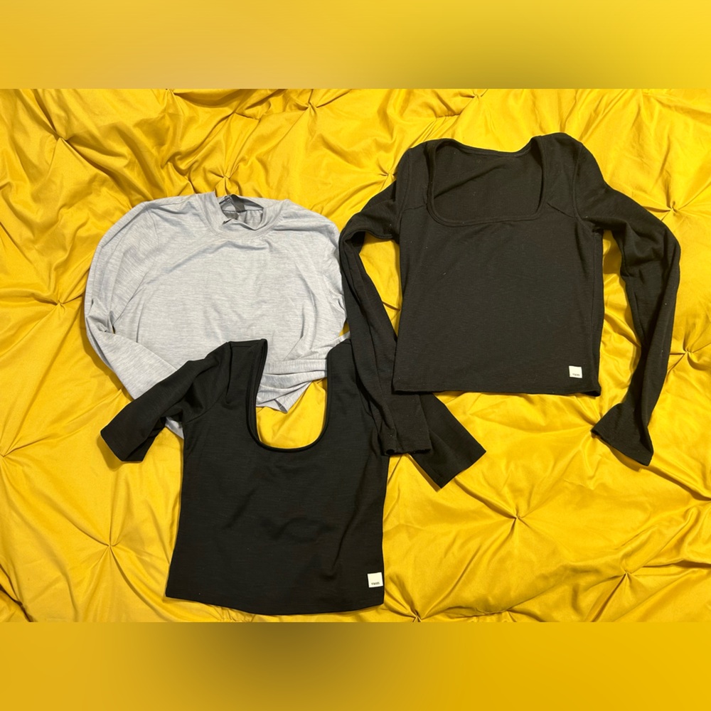 Bundle of three Vuori tops